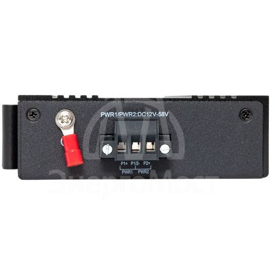 Коммутатор неуправляемый промышленный U-5T 5 портов 10/100Base-T(X) RJ45 монтаж на DIN-рейку TSX EKF TSX-U-5T