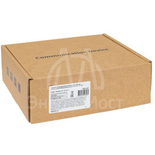 Коммутатор неуправляемый промышленный U-5T 5 портов 10/100Base-T(X) RJ45 монтаж на DIN-рейку TSX EKF TSX-U-5T