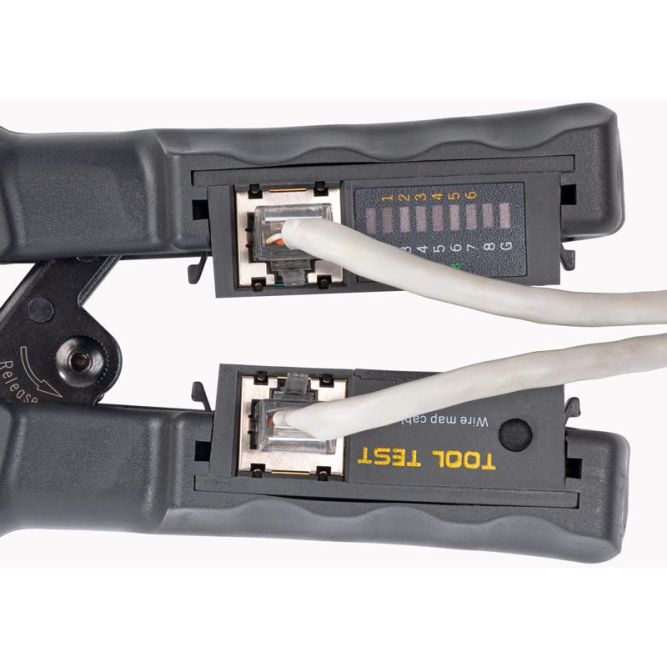 Пресс-клещи для RJ-разъемов с тестером JT-03T КВТ 84493