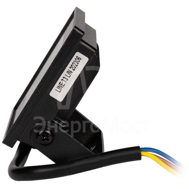 Прожектор светодиодный СДО-20 10Вт 6500К IP65 230В BL прозр. закаленное стекло ФАZА 5047242