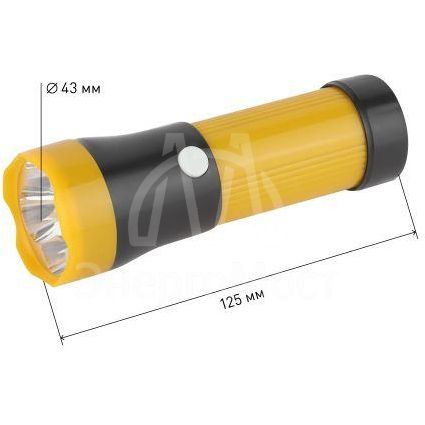 Фонарь TB4L 4хLED пластик 3хAAA полиб. Трофи Б0025679