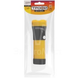 Фонарь TB4L 4хLED пластик 3хAAA полиб. Трофи Б0025679