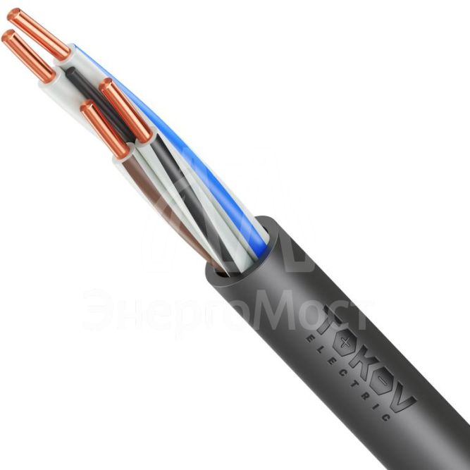 Кабель TOKOV ELECTRIC ВВГнг(А)-LS 4х16 ОК (N) 1кВ (м) УТ000029818
