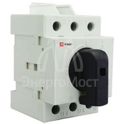 Рубильник мод. 3п MS-63A на DIN-рейку EKF ms-63d