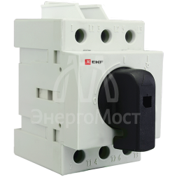 Рубильник мод. 3п MS-63A на DIN-рейку EKF ms-63d