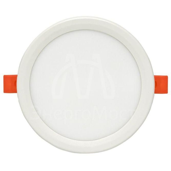 Светильник светодиодный ДВО 1004 9Вт 2700К IP20 встраив. Basic EKF DLL-1004-9-2700