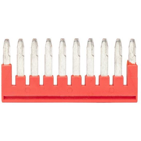 Перемычка втычная для ST/Push-in 2.5 10PIN (уп.10шт) EKF plc-per-st-10PIN-2.5