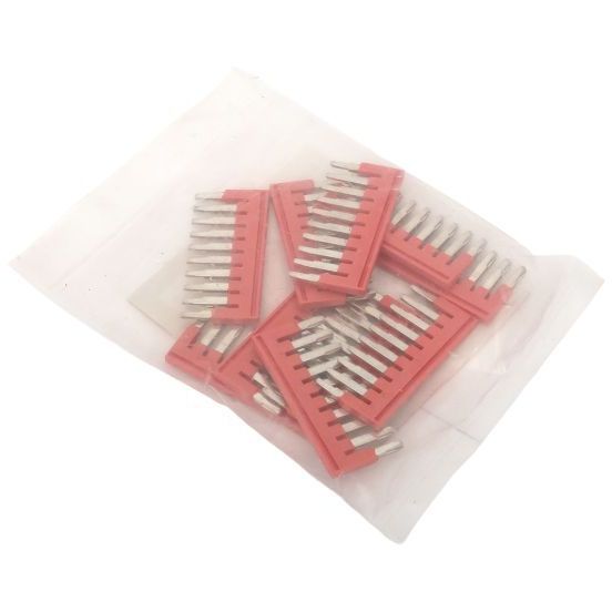 Перемычка втычная для ST/Push-in 2.5 10PIN (уп.10шт) EKF plc-per-st-10PIN-2.5