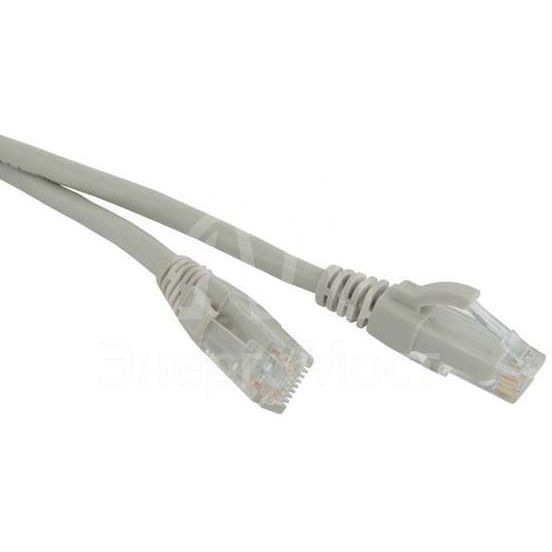 Патч-корд U/UTP кат.6 LSZH 1м PC-LPM-UTP-RJ45-RJ45-C6-1M-LSZH-GY сер. Hyperline 42236