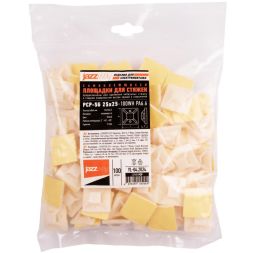 Площадка самоклеящаяся под хомуты PCP-SG 25х25-100WH PA6.6 бел. (уп.100шт) JazzWay 5055049