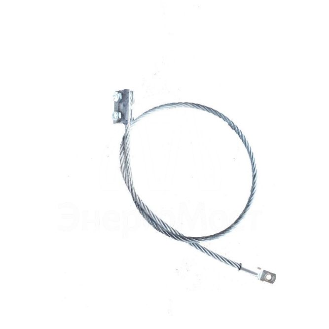 Перемычка трос - наконечник для системы молниезащиты