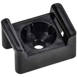 Площадка монтажная 16х23 под пистолет черн. (уп.100шт) IEK UHP20-16-23-100-K02