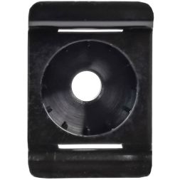 Площадка монтажная 16х23 под пистолет черн. (уп.100шт) IEK UHP20-16-23-100-K02