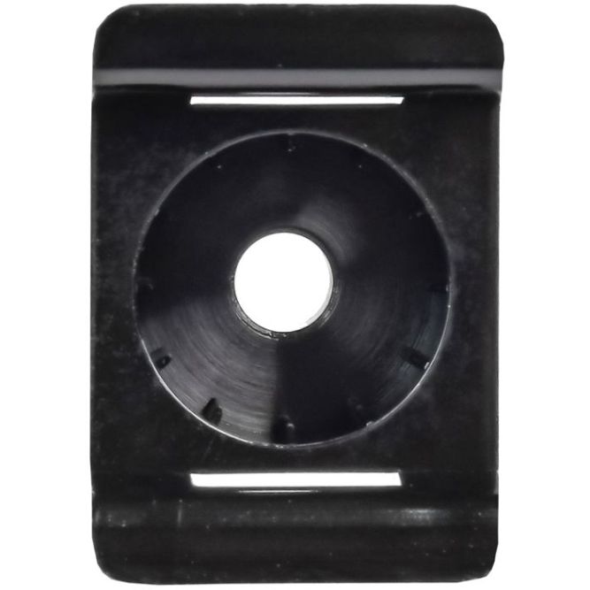 Площадка монтажная 16х23 под пистолет черн. (уп.100шт) IEK UHP20-16-23-100-K02