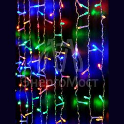 Гирлянда &amp;quot;Занавес&amp;quot; LDCL544C-M 544 RGB светодиодов 1.5х2.2м 16 нитей с контроллером для помещений SHLights 4690601035639