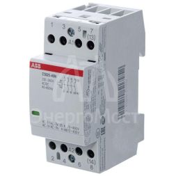 Контактор ESB25-40N-06 модульный (25А АС-1 4НО) катушка 230В AC/DC ABB 1SAE231111R0640