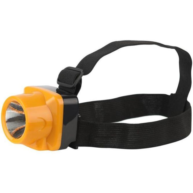 Фонарь налобный светодиодный TG1 аккумуляторный яркий 4В 0.5А.ч 1xLED ЗУ 220В Трофи Б0053033