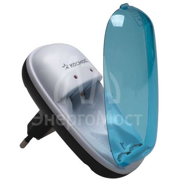 Устройство зарядное 519 (без аккум.) 6-12ч (1-2 АА/ААА) Космос KOC519BLUE