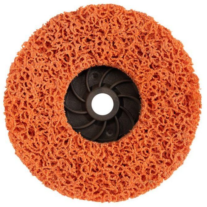 Круг зачистной CERAMIC 125хМ14 быстрая уст. адаптер коралл Kranz KR-90-0030-1