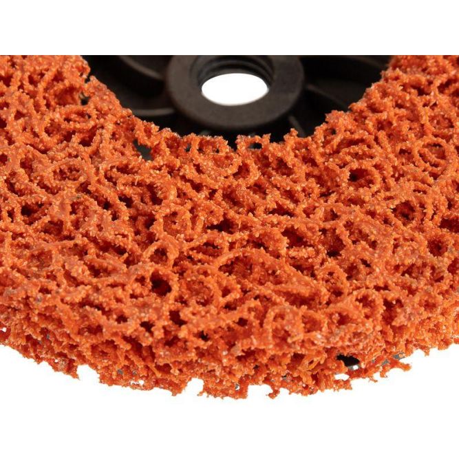 Круг зачистной CERAMIC 125хМ14 быстрая уст. адаптер коралл Kranz KR-90-0030-1