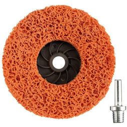 Круг зачистной CERAMIC 125хМ14 быстрая уст. адаптер коралл Kranz KR-90-0030-1