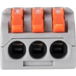 Клемма монтажная СМК PTC-3P 4233 450В 32А 0.08-2.5(4.0)кв.мм JazzWay 5073944