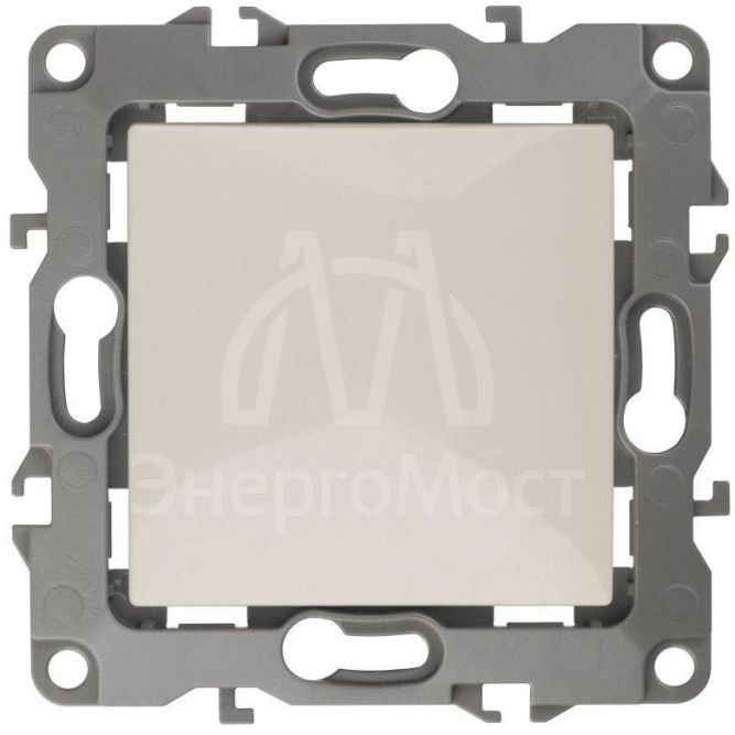 Механизм выключателя 1-кл. СП Эра12 10А IP20 12-1101-02 250В 10AX сл. кость Эра Б0014622