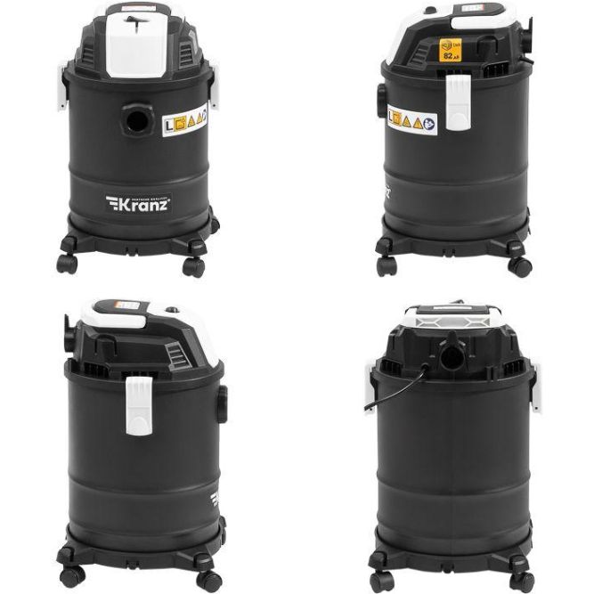Пылесос строительный KR15 1200Вт 15л 4м Kranz KR-16-1115