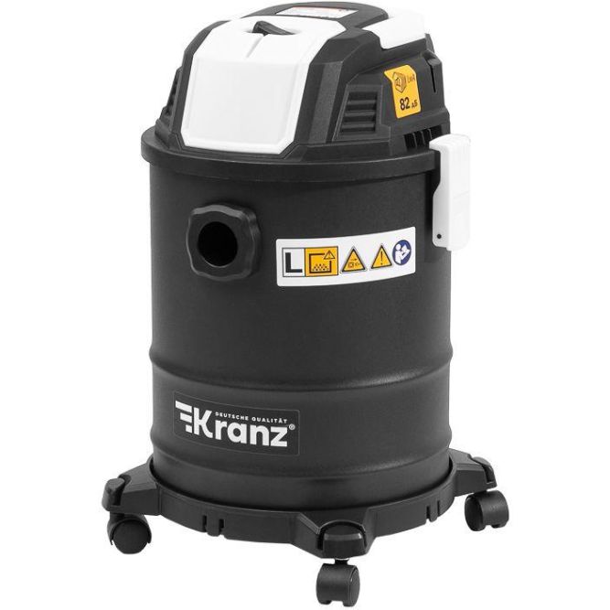 Пылесос строительный KR15 1200Вт 15л 4м Kranz KR-16-1115