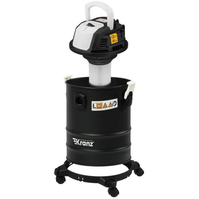 Пылесос строительный KR15 1200Вт 15л 4м Kranz KR-16-1115