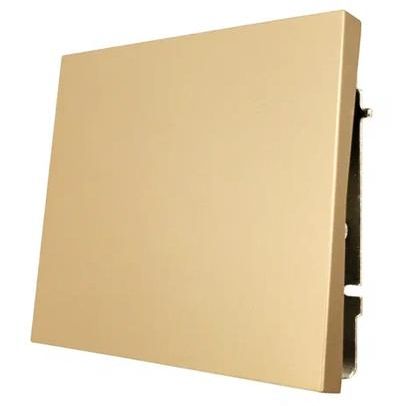 Выключатель 1-кл. СП ZIMA IP20 10А безвинт. зажим зол. LEZARD 704-3688-100QC