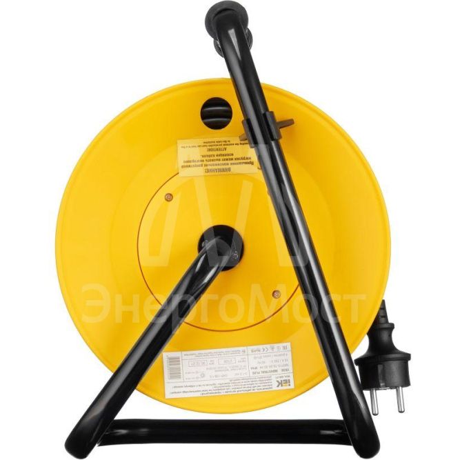 Удлинитель на катушке 4х30м с заземл. 16А IP44 УК30 &amp;quot;Industrial plus&amp;quot; с термозащ. 3х1.5 IEK WKP15-16-04-30-44