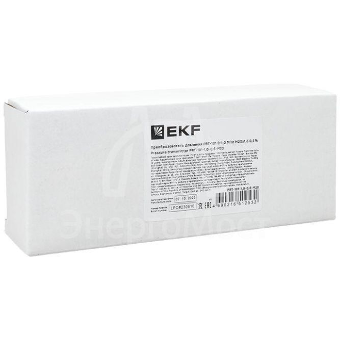 Преобразователь давления PRT-101 0-1.0 MПа M20х1.5 0.5проц. EKF PRT-101-1.0-0.5-M20