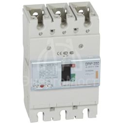 Выключатель автоматический 3п 200А 25кА DPX3 250 400В термомагнитн. расцеп. Leg 420208