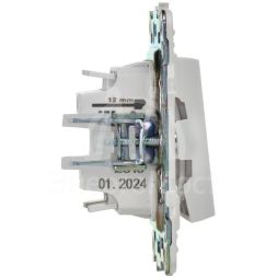 Выключатель проходной 2-кл. SKANDY 10А SK-V05W арктич. бел. IEK SK-V22-0-10-K01