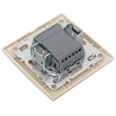 Выключатель 3-кл. СП Минск 10А IP20 беж. EKF ERV10-024-20