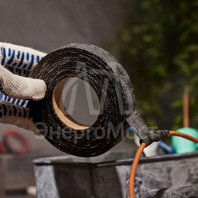 Изолента х/б 18мм (рул.15м) REXANT 09-2401