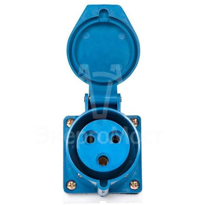 Розетка наружн. уст. 32А 220В 2P+РЕ IP44 (123) EKF ps-123-32-220