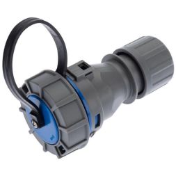 Розетка кабельная переносная влагозащищенная 16А 2Р+РЕ IP68 Rexant 111-121