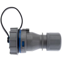 Розетка кабельная переносная влагозащищенная 16А 2Р+РЕ IP68 Rexant 111-121