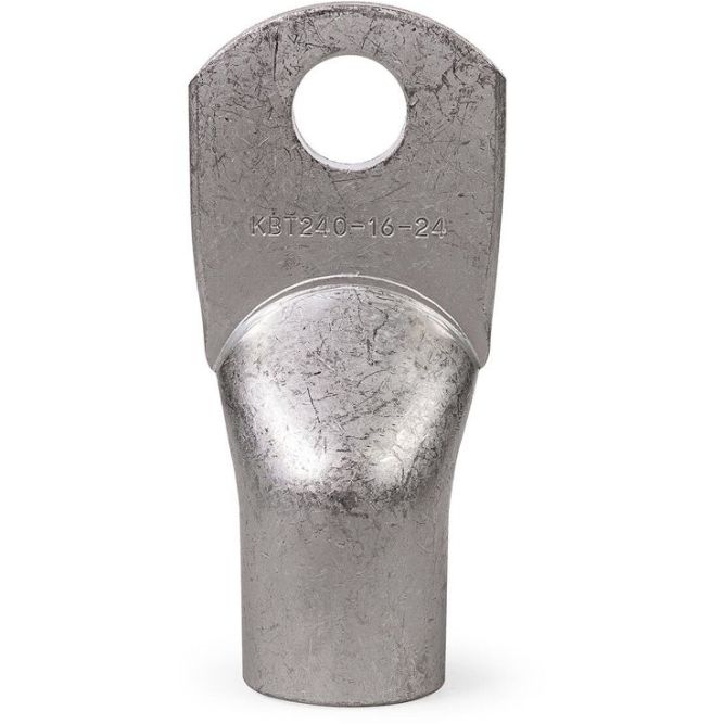 Наконечник медный ТМЛ 240-16-24 (опрес.) луженый КВТ 40914