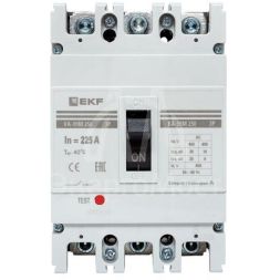 Выключатель автоматический 3п 250/225А 35кА ВА-99М PROxima EKF mccb99-250-225m