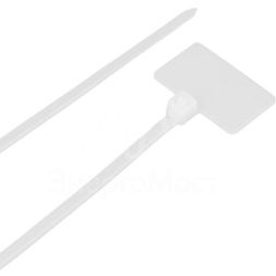 Хомут кабельный ХП1 3х150 нейл. бел. с таб. 25х15 (уп.100шт) IEK UHH61-3-150-100