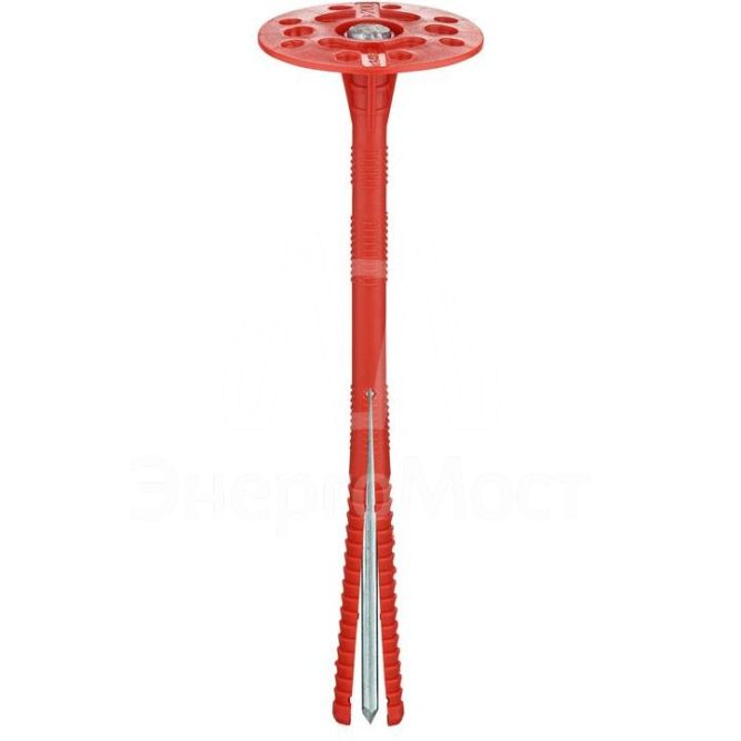 Дюбель для теплоизоляции с мет. гвоздем 10х200 (уп.200шт) Tech-KREP 130106