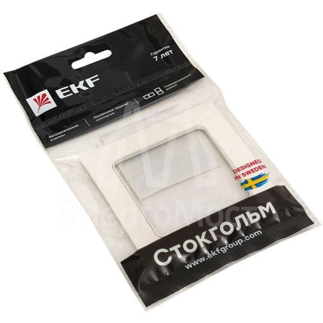 Рамка 1-м Стокгольм бел. PROxima EKF EXM-G-302-10