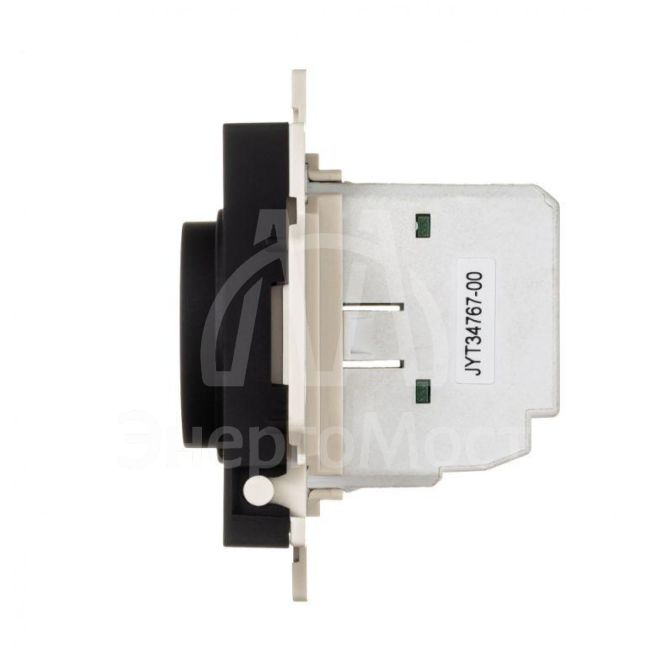 Механизм термостата AtlasDesign 10А электрон. для теплого пола с выносным датчиком +5град.C +45град.C в сборе карбон SchE ATN001035