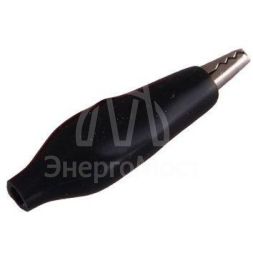 Зажим &amp;quot;крокодил&amp;quot; 5А 40мм в изоляторе (пакет Боб) (уп.2шт) Rexant 16-0001-9