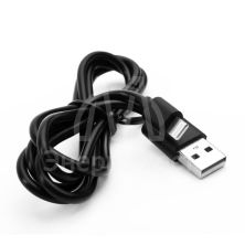 Кабель USB ELX-CDC03P-C02 ПРОМО USB-Lightning 2А 1м зарядка+передача данных пакет черн. ERGOLUX 15092