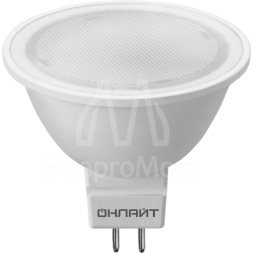 Лампа светодиодная 71 641 OLL-MR16-7-230-4K-GU5.3 7Вт 4000К бел. GU5.3 480лм 176-264В ОНЛАЙТ 71641