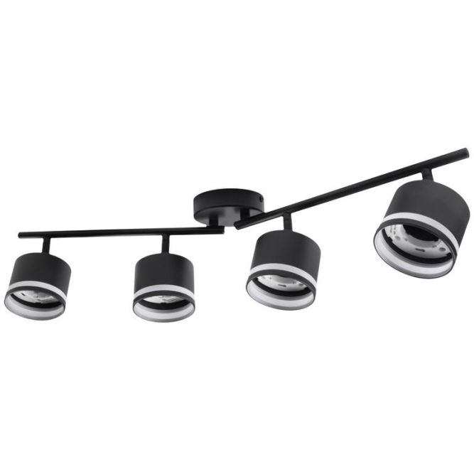 Светильник PCL-0804 max 20Вт (каждая лампа) 4xGX53 IP20 230В BL настен./потолочн. декор. под лампу JazzWay 5066922